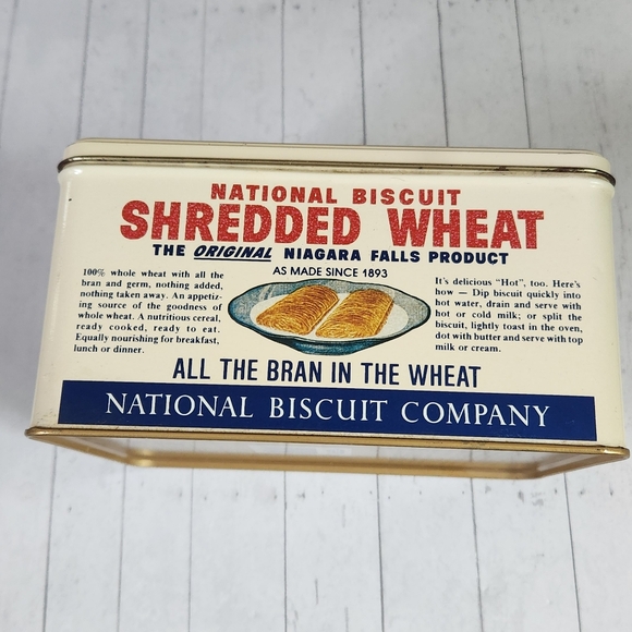 Vintage National Bisquit Shredded Wheat Collector Tin - Picture 3 of 8